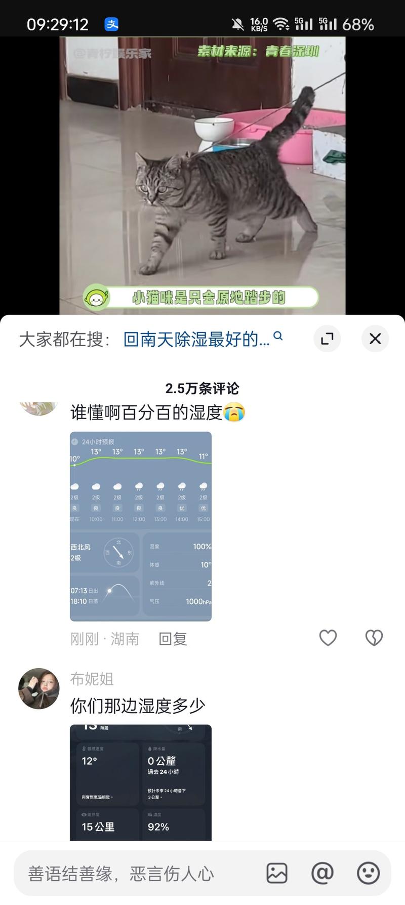 现在这个时候南方的回南天…#风向标-搞钱风向标论坛-航海社群内容-航海圈